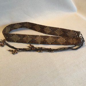 Wooden Bead Boho Belt